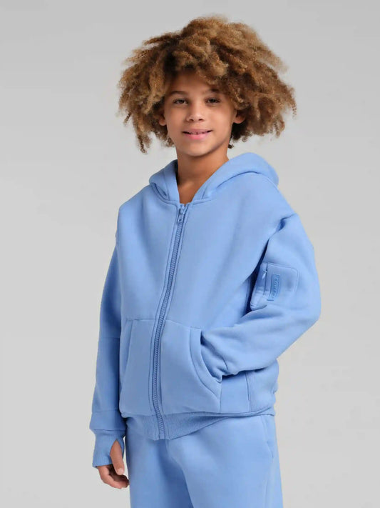 Explorer Kids Travel Zip Hoodie