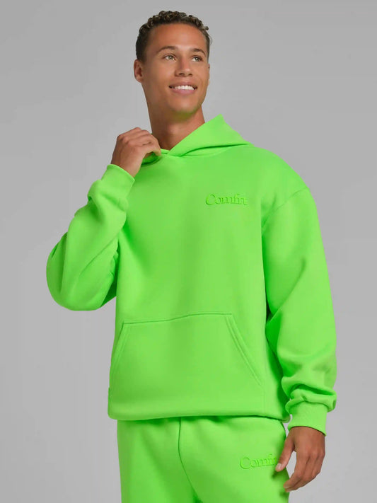 Neon Minimalist Hoodie – Mega