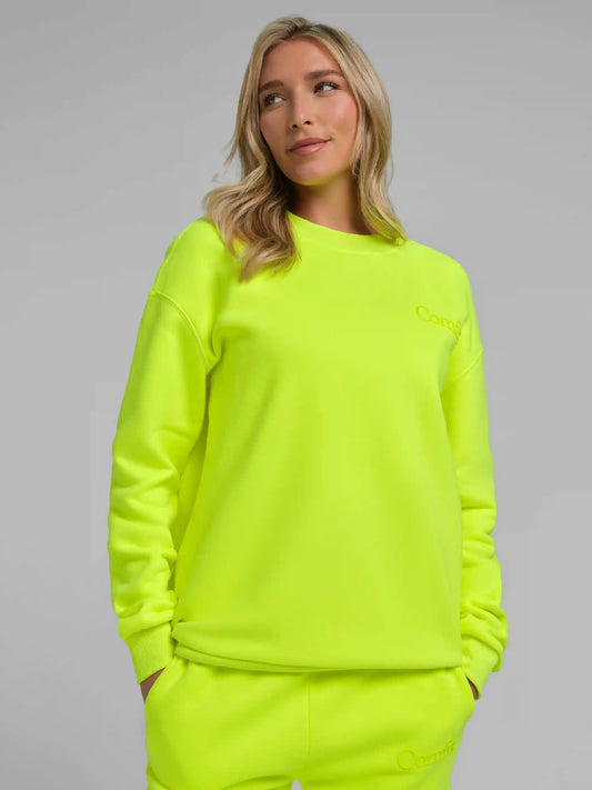 Neon Minimalist Crew