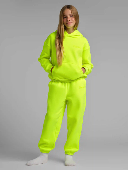 Neon Minimalist Kids Sweatpants