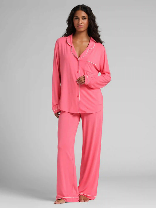 Luna Lounge Long Sleeve Pant PJ Set