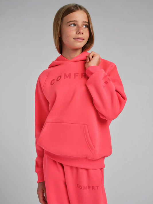 Neon Tranquil Kids Hoodie