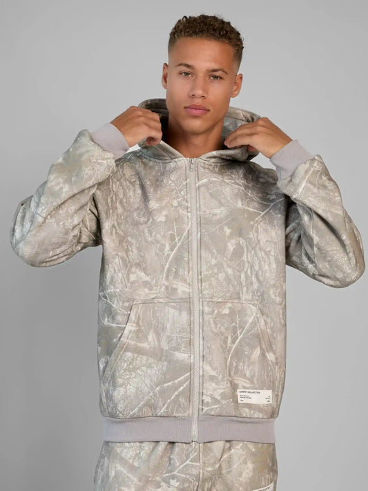 Camo Zip Hoodie – Mega