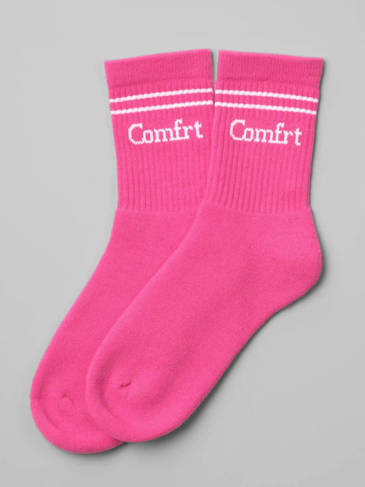 Stripe Trim Ankle Socks