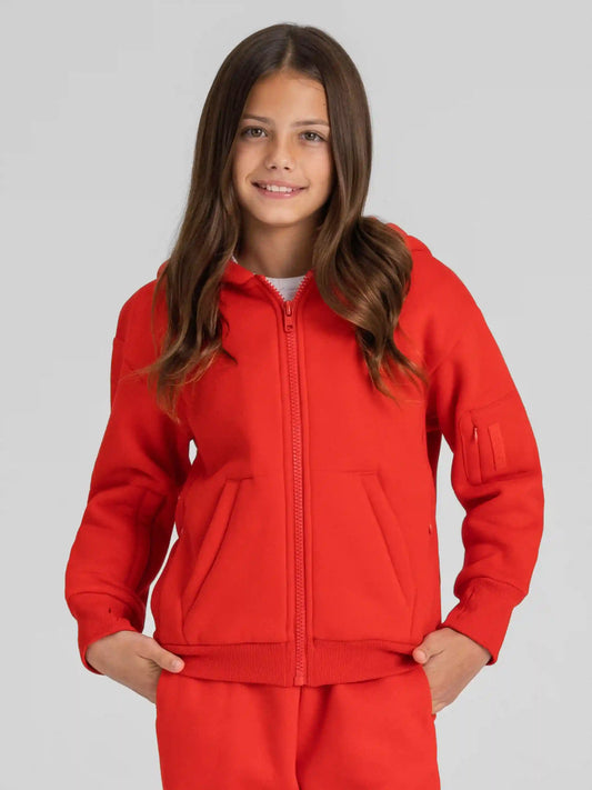Explorer Kids Travel Zip Hoodie