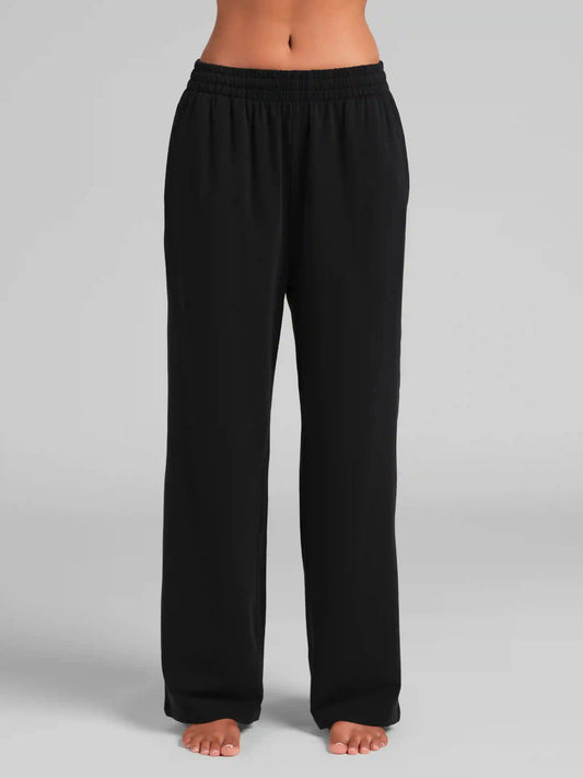 Luxe Terry Lightweight Straight Leg Pants